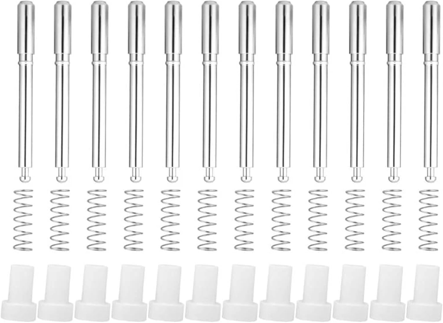 50 Pcs Heavy Duty Corrosion Resistant Clips – Metal Spring Loaded Screen Retainers for Window Secure Grip