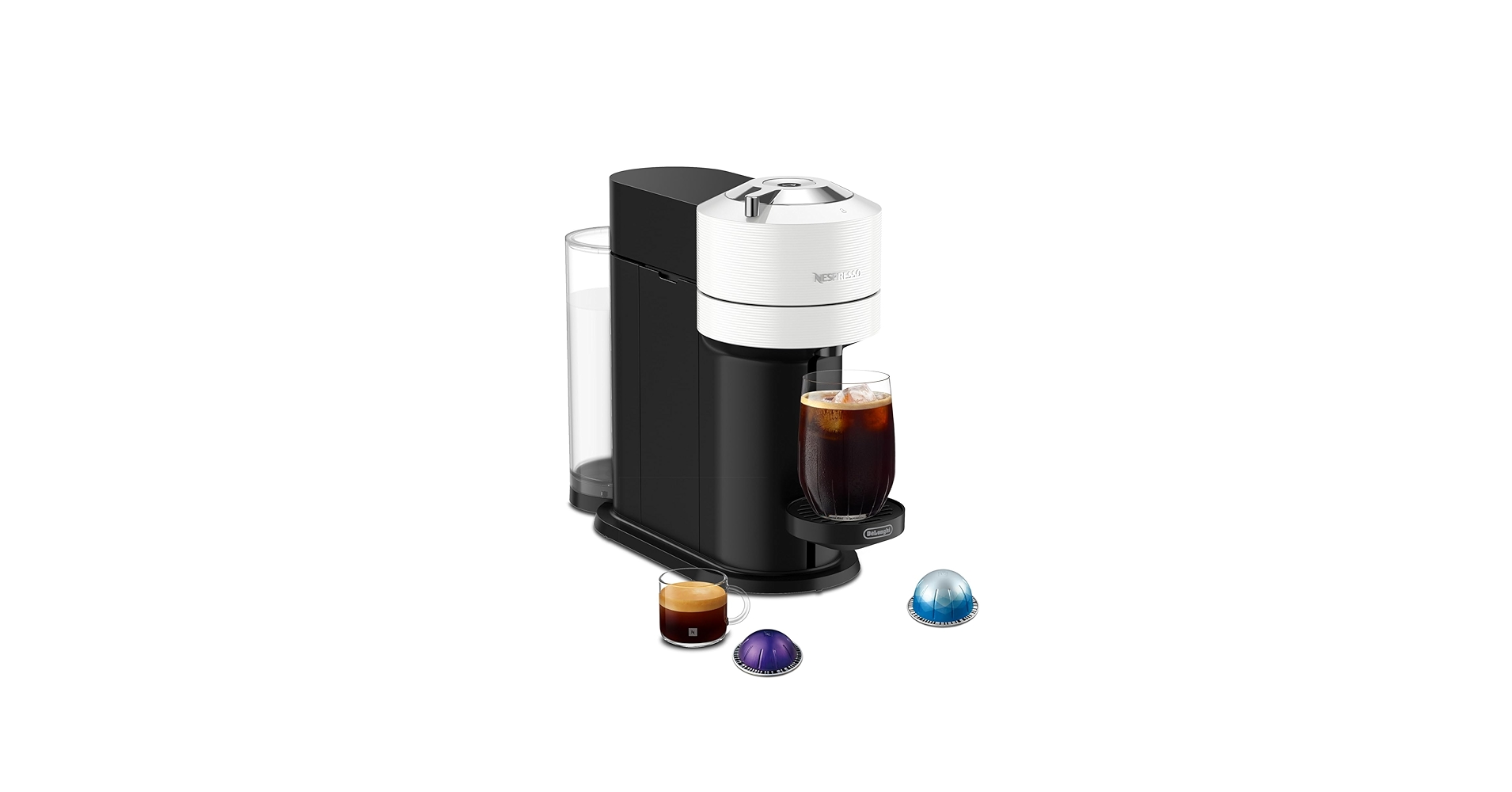 Nespresso Vertuo Next コーヒーメーカー Nespresso Vertuo Next Espresso Machine by DeLonghi - White