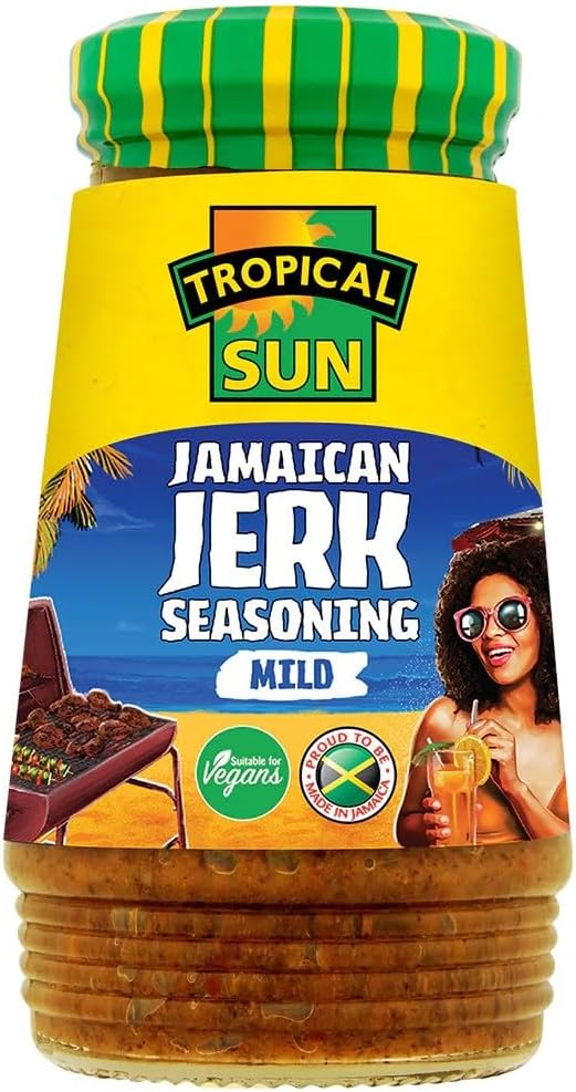 Authentic Jerk Seasoning Mild 280g, Made in Jamaica(Pack of 6)