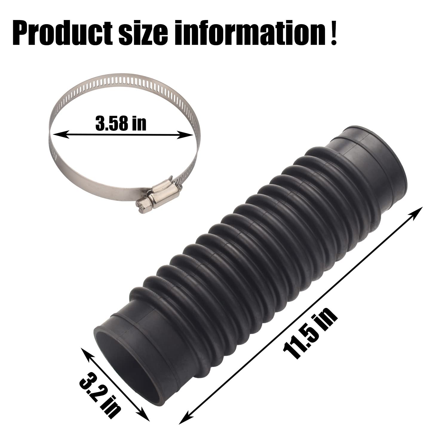 21001308360 Tubo de soplador flexible compatible con Echo PB460LN PB461LN PB6000 PB610 PB600