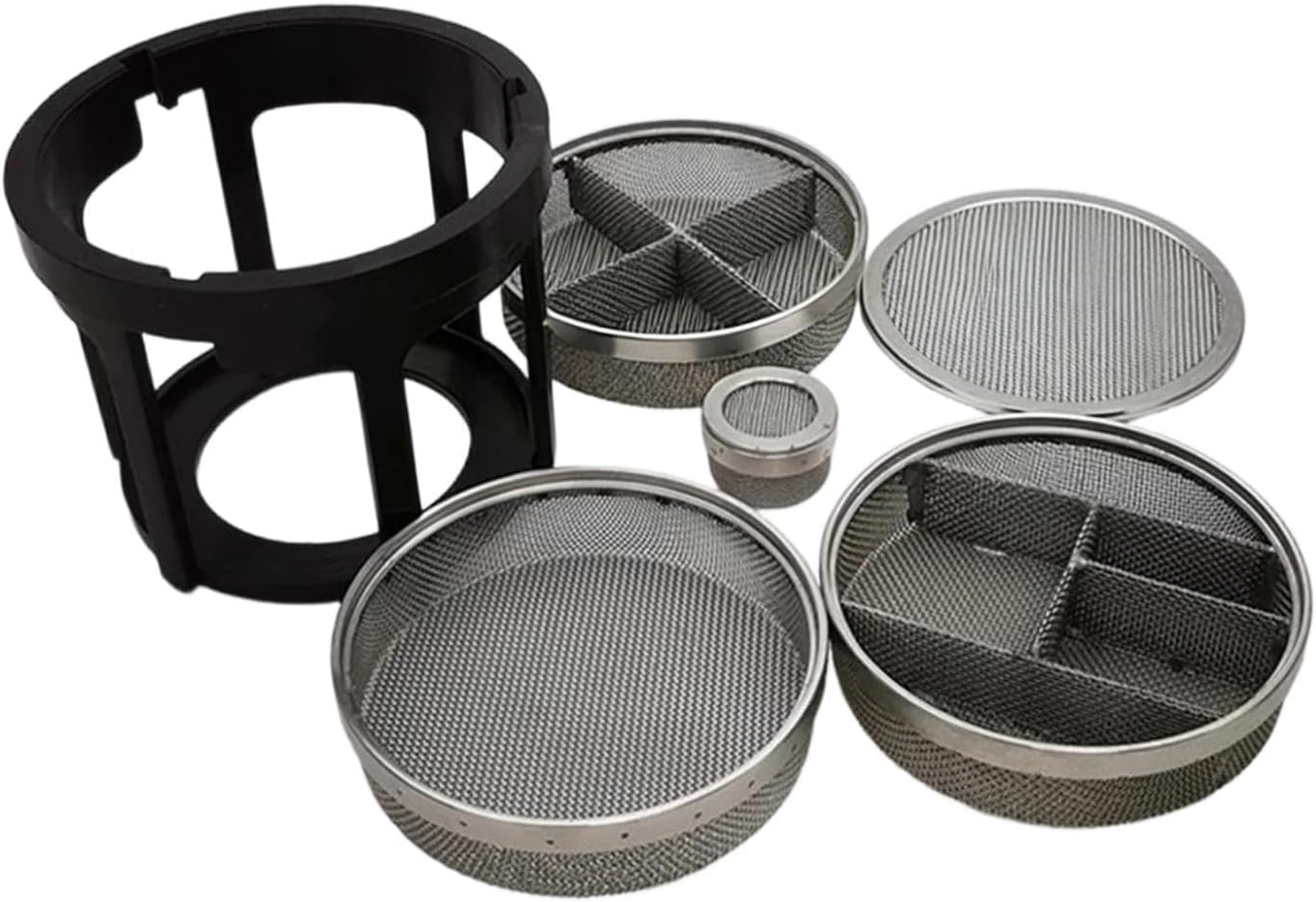 Colaxi Watch Cleaner Mesh Baskets Set Watch Repair Mesh Holder Easy to Use Sturdy Portable Accessories Stainless Steel Cleaning Tool