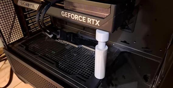 Evrensel Ayarlanabilir Ekran Kartı Tutucu Seti - 3 Farklı Boyut GPU Sarkma Önleyici Destek Aparatı (26mm - 120mm)