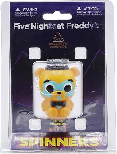 Vista 25 de Five Nights at Freddy's Security Breach Fidget Spinner – Chica (Juguete coleccionable oficial para el estrés y TDAH Focus Spinner)