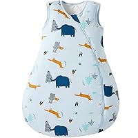 Vista 1 de Duomiaomiao Saco de dormir para bebé de 12 a 24 meses, 100% algodón, 2.5 TOG, manta de invierno para bebé, cálido acolchado cómodo saco de dormir