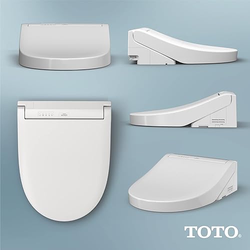 Miniatura 6 de TOTO SW3083#01 WASHLET C5 Asiento de inodoro con bidé electrónico, redondo, algodón blanco