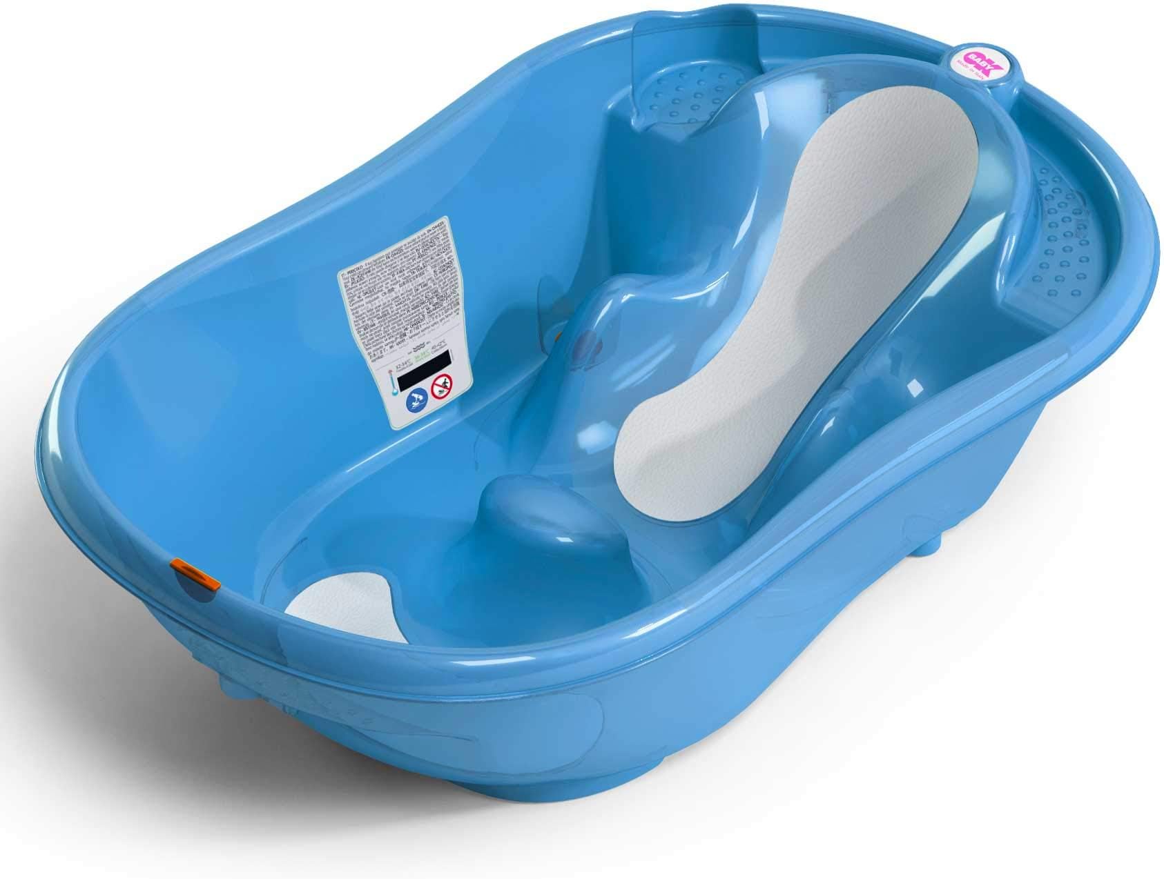 Okbaby Onda Evolution Baby Bath Tub (Transparent Blue)