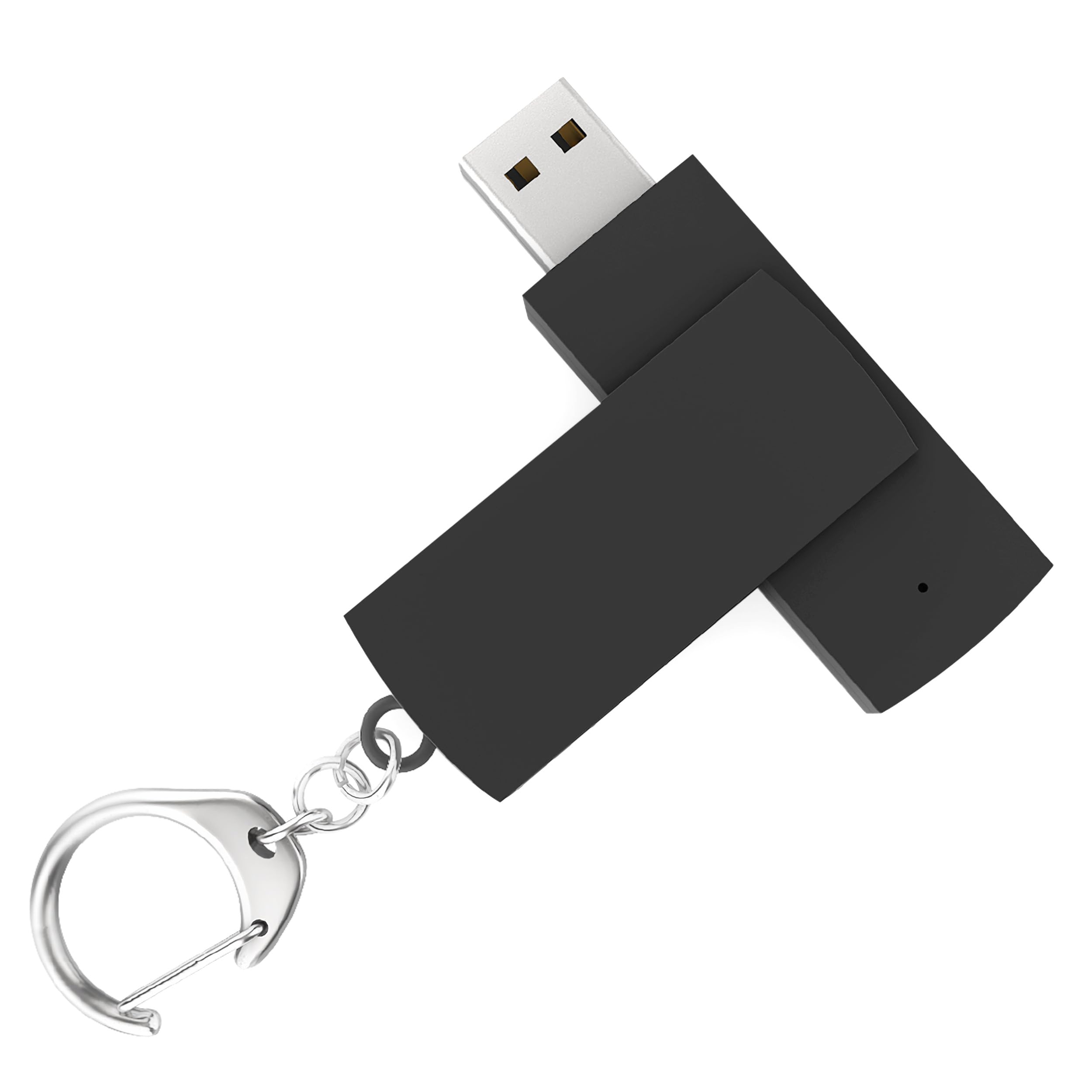Grabadora de Voz Espía Oculta en Llavero Recargable USB 32Gb con Mini Micrófono Espía Activación por Voz Reducción de Ruido