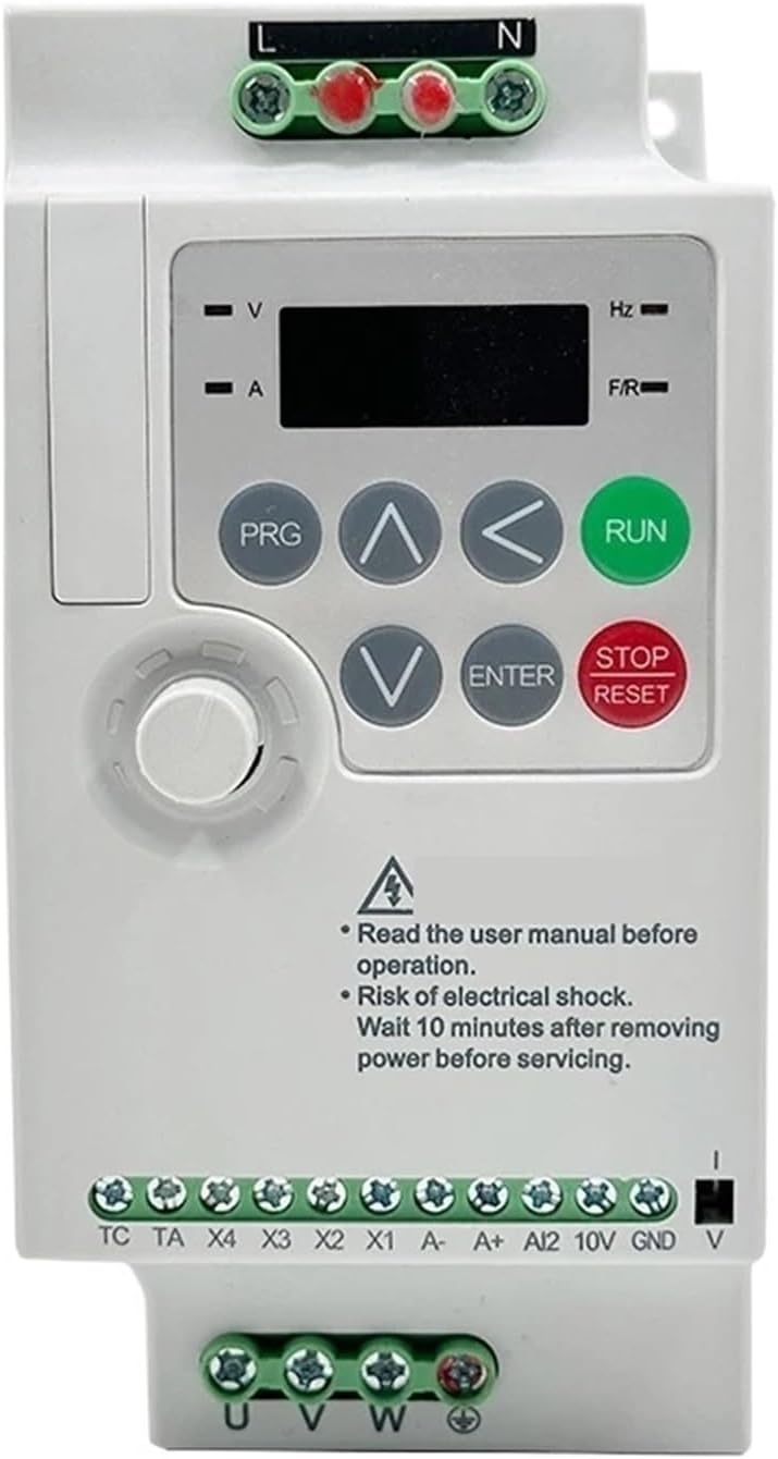 Frequency Converter 220 to 380 vfd Single Phase Input Three Phase Output 1.5/2.2/3.7/5.5/7.5kw(220 to 380V 1.5KW)