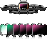 MINGVEN DJI Avata 2 ND Filters Set: UV, CPL, ND8/16/32/64 - 6-Pack Lens Filters for Precise Drone Exposure Control