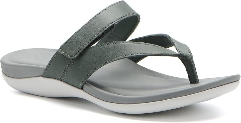 ABEO Oasis Thong Sandals For Women | Arch Support Sandals | Built-In Orthotic Insole | Plantar Fasciitis Pain Relief