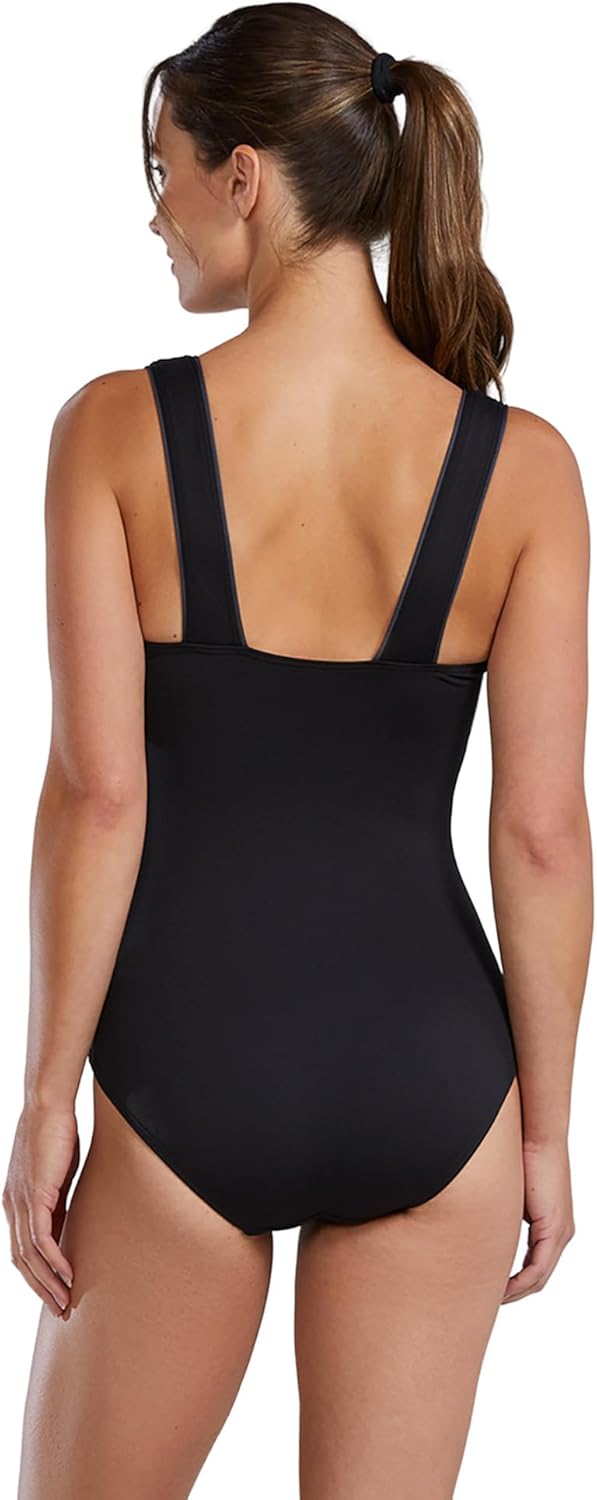 TYR Womens Durafast Elite Square Neck Controlfit SwimsuitOne Piece Swimsuit