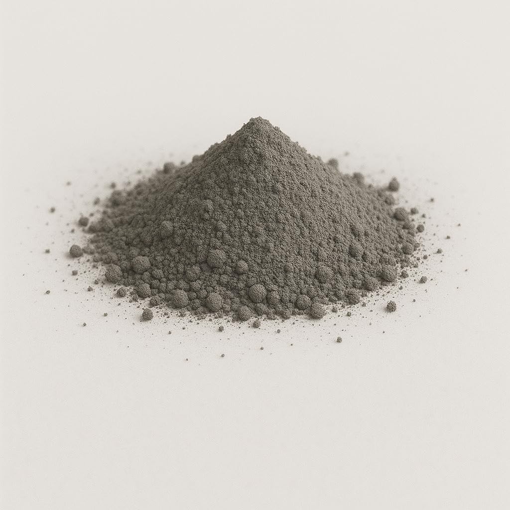 Fifteen Shades of Grey Pigments – 15 Premium Gray Pigment Powders for Ceramics, Pottery, Porcelain, Art, Resin, Paint, Epoxy, Concrete, and Crafts (each 0.35 oz) (Pearl Gray #E8EDEE)