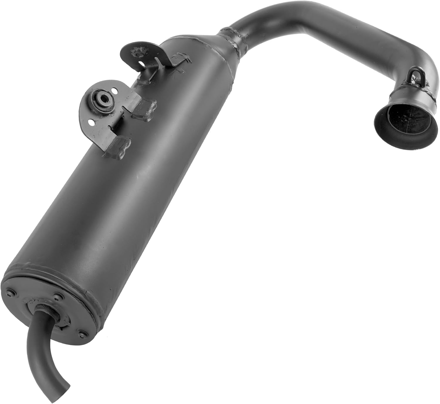 Caltric Complete Exhaust Muffler with Arrester Compatible with Yamaha Viking VI YXC700 4X4 2015-2025