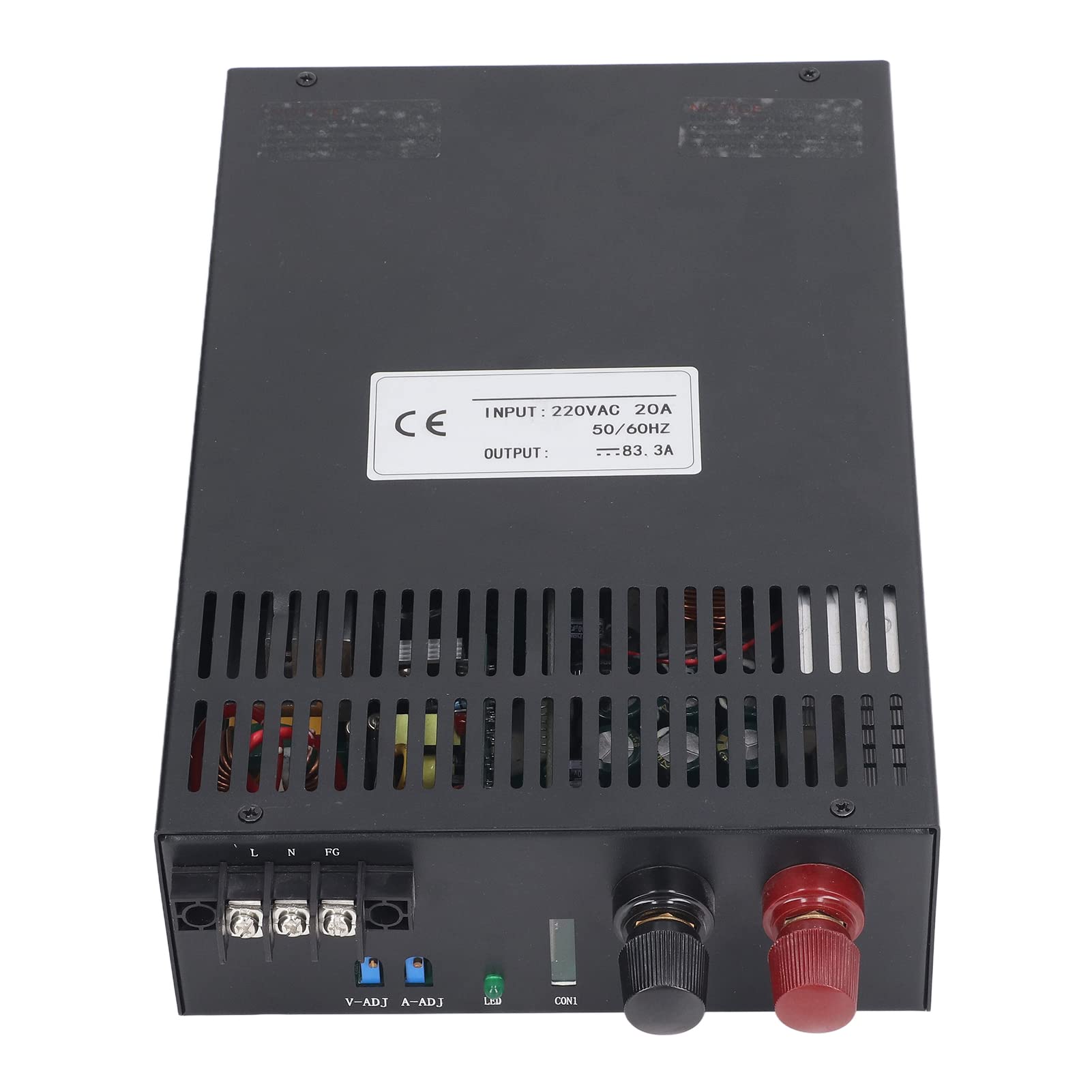 Zasilacz, ochrona przeciwprzepięciowa 220 V 2500 W regulowany zasilacz impulsowy szybkie rozpraszanie ciepła szerokie zastosowanie do przemysłowych urządzeń sterujących (60 V)
