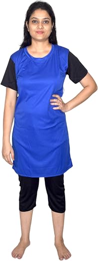 Aqua Holic Regular Fit Spandex Half Sleeves Long T-Shirt and Capri Set for Women | Breathable, Quick Drying Ideal for Swim...