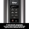 Ninja CREAMi 7 Pre-Set Programme Ice Cream & Frozen Dessert Maker With 5 Additional Dessert Tubs With Lids And Ice Cream Scoop (NC300UKCO) - Black & Silver