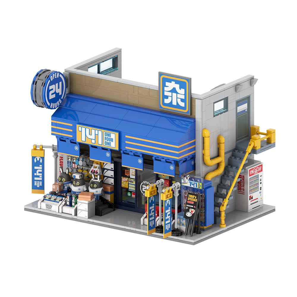 Amazon.com: Zenless Zone Zero Sixth Street Building Blocks Set