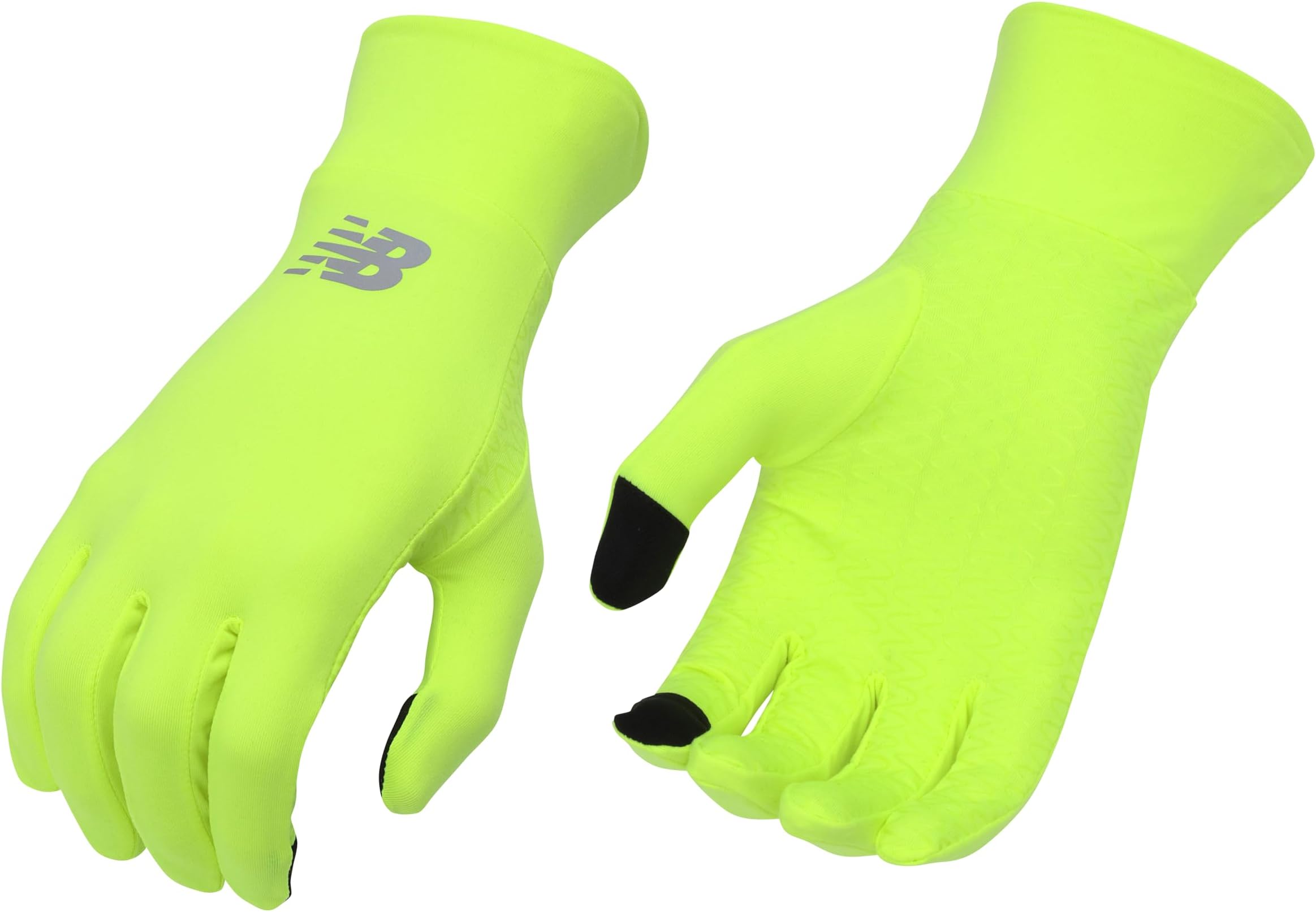New Balance Lightweight Touchscreen Warm Running Gloves, Anti Slip Men's and Women's Cool Weather Gloves