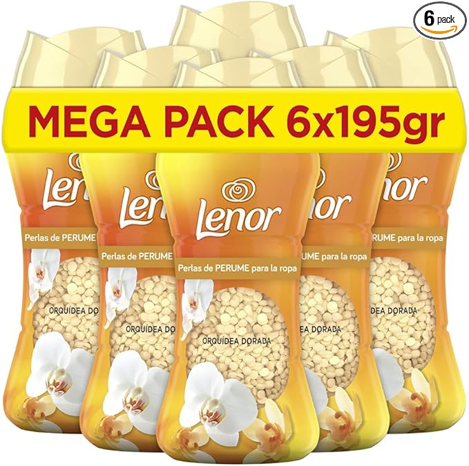 96 dosis perlas de perfume Lenor ORquidea