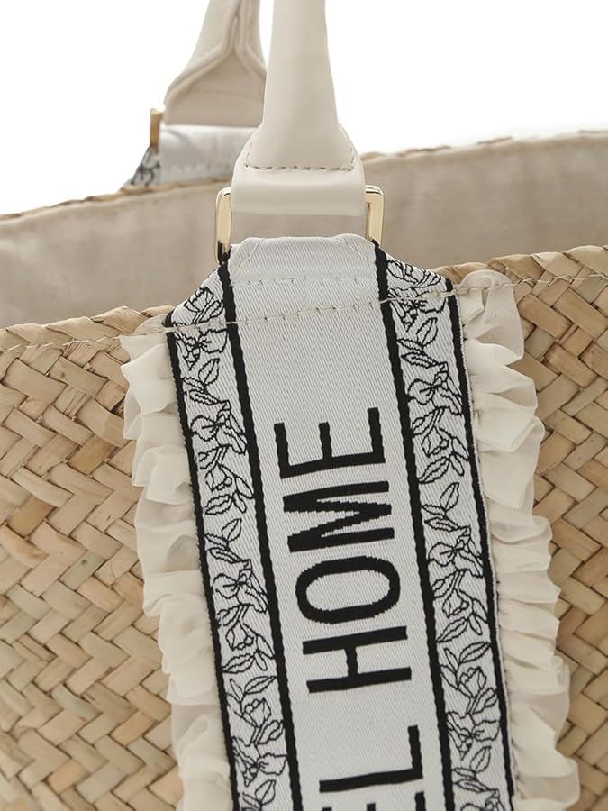 Amazon | ロゴテープかごバッグ SHGB252200IVRF | ハンドバッグ