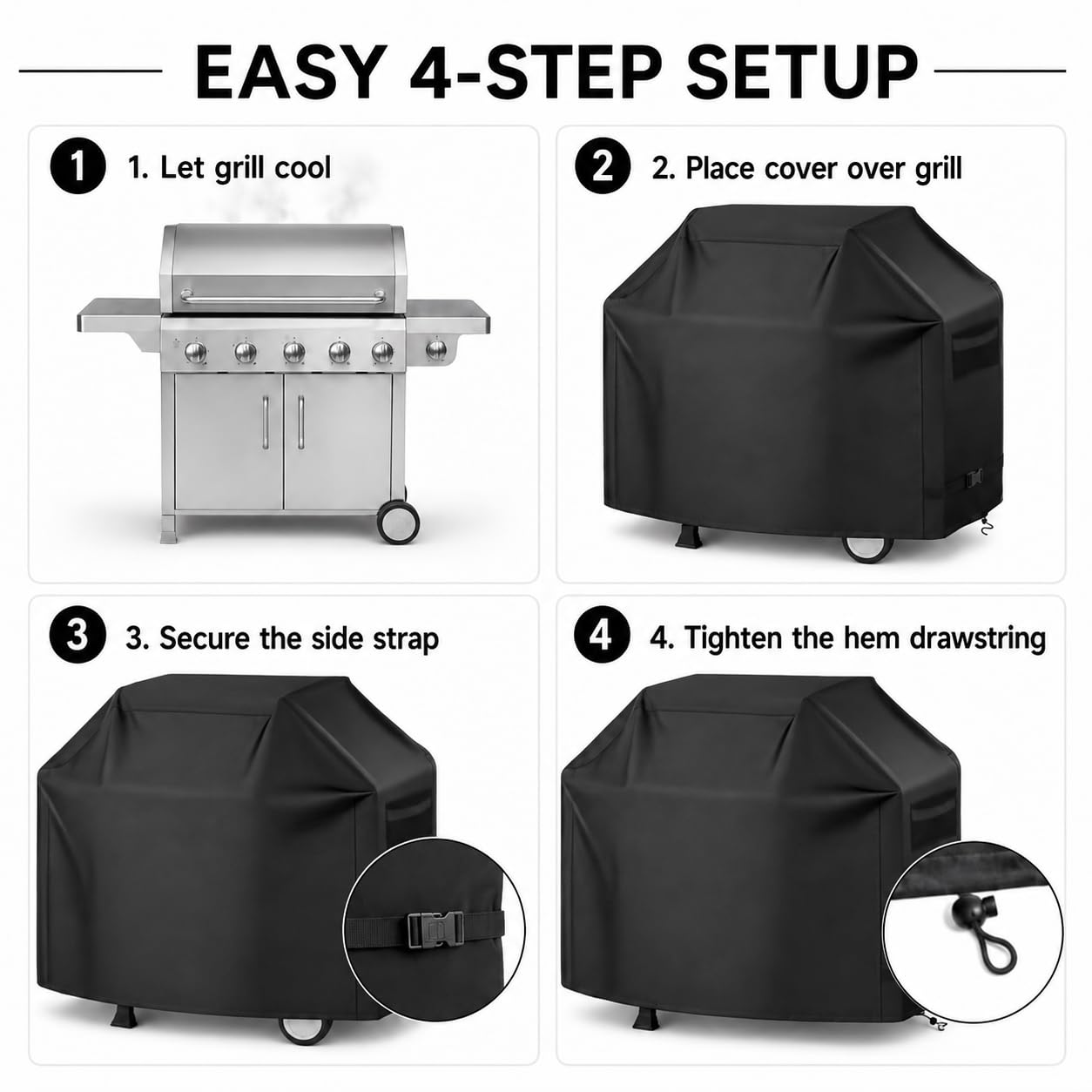 Copertura Barbecue per Campingaz 4 Series Onyx S