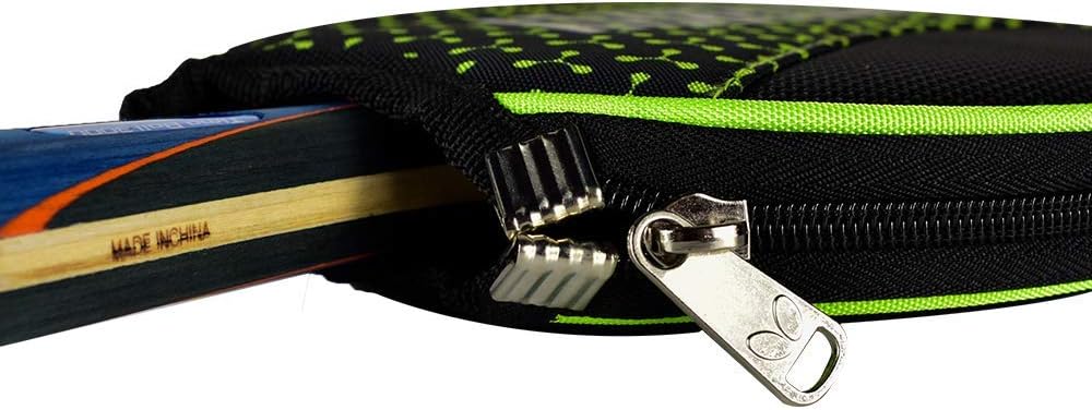 Butterfly Table Tennis Melowa Head Case for Ping Pong Paddles - Fits One Penhold or Shakehand Racket - Made of Heavy-Duty Nylon - Padded Front and Back Panels to Provide More Protection : Everything Else