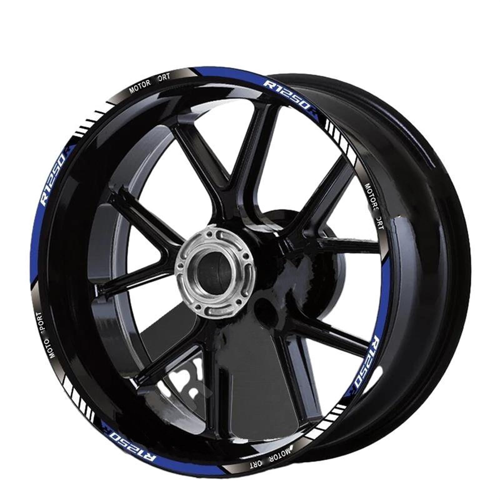 Applique for R1250R R1250RS R1250RT Motorcycle Wheel Rim Sticker Reflective Hub Stripe Tape Waterproof Decal(1)