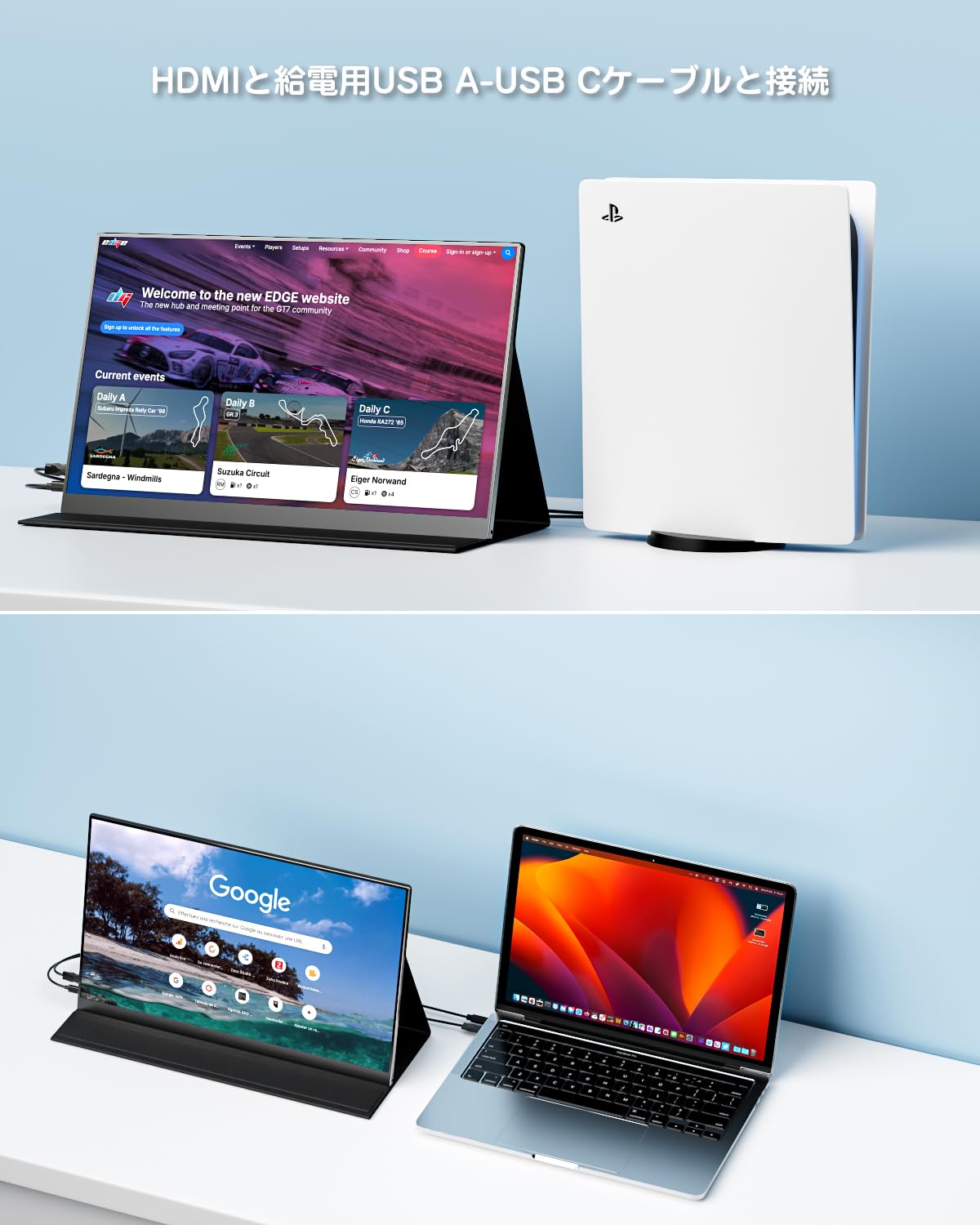 Amazon.co.jp: Yodoit モバイルモニター 4K モバイルディスプレイ UHD
