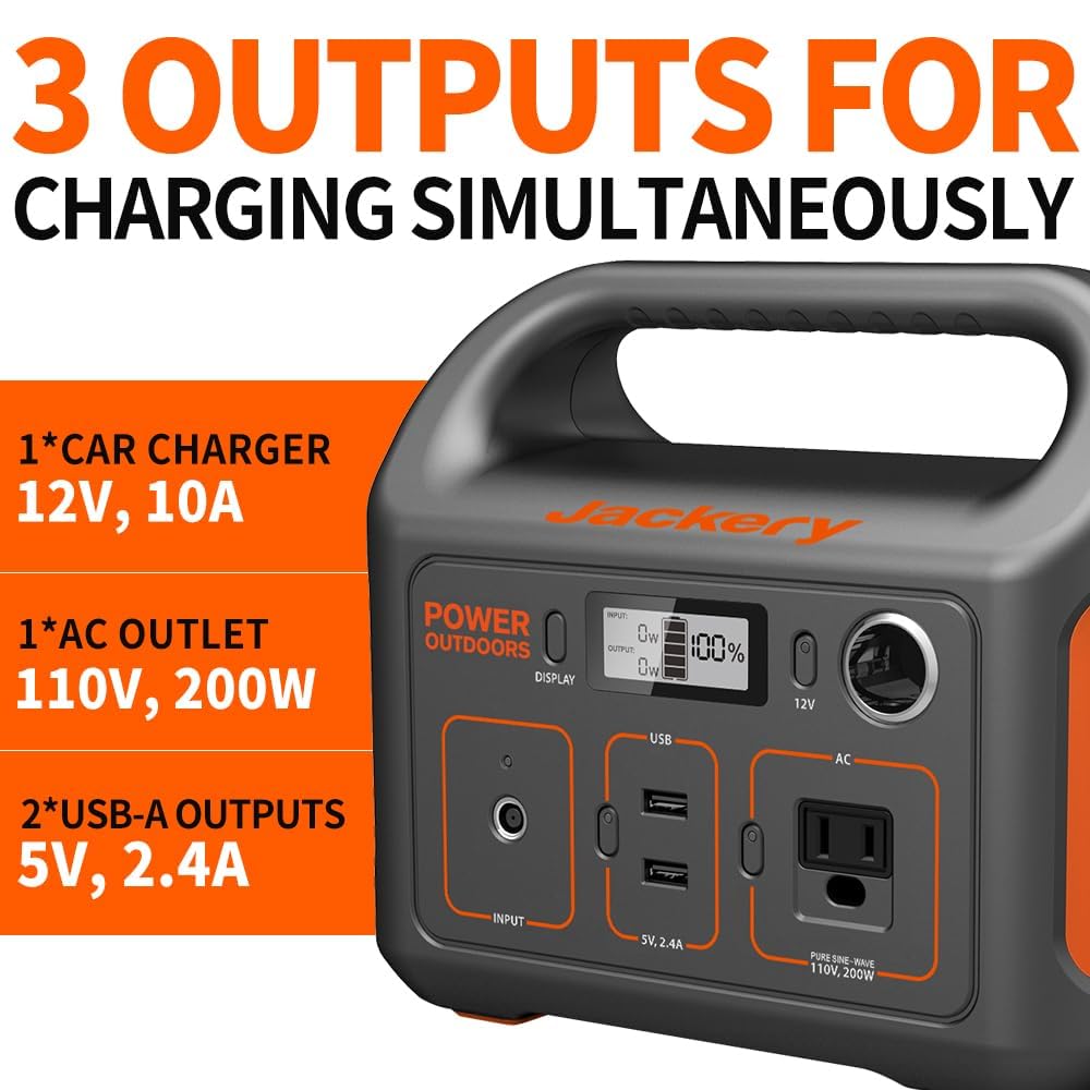 Amazon.com: Jackery Portable Power Station Explorer 290, 290Wh