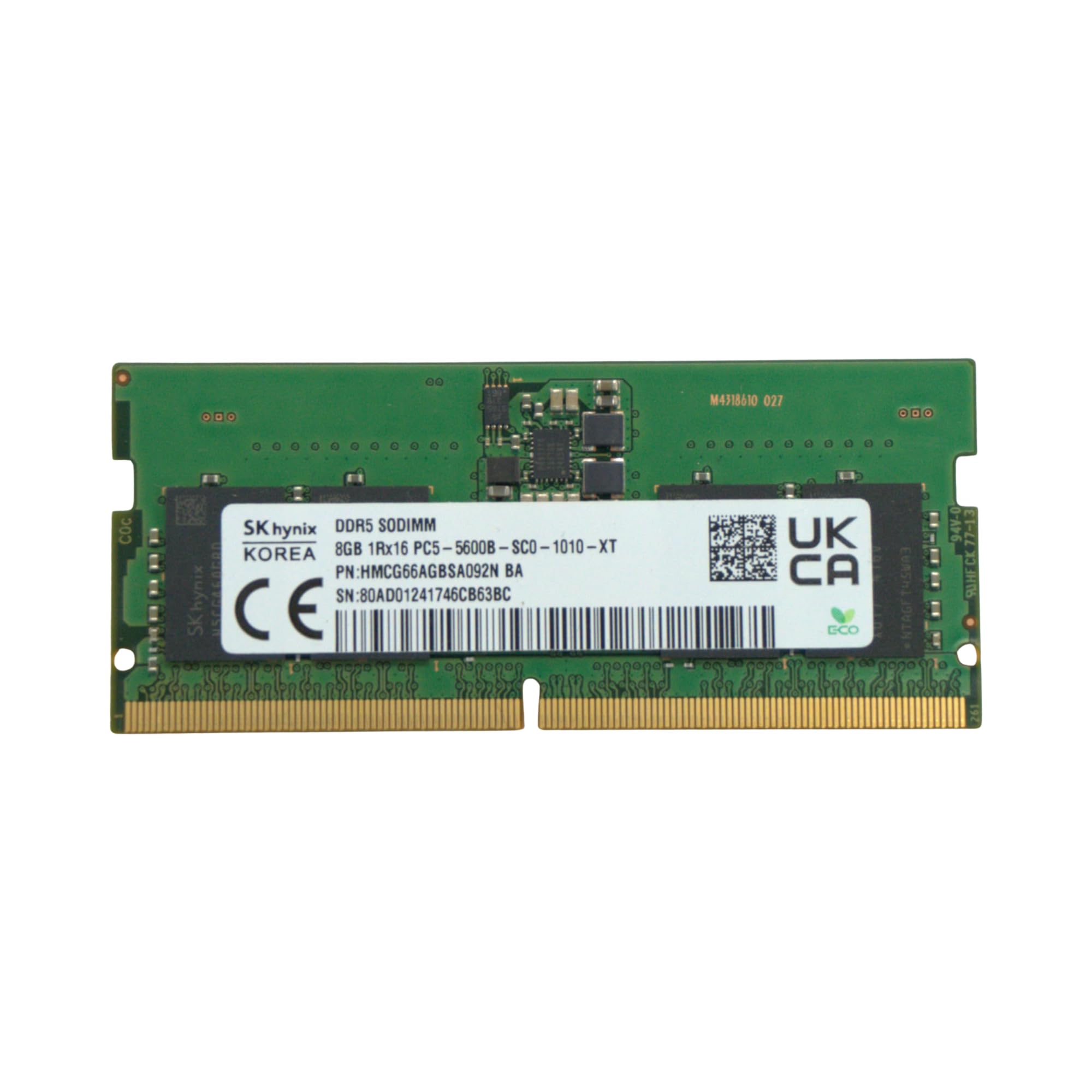 Amazon.com: 16GB (8GBX2) DDR5 5600 SO-DIMM Replacement RAM Kit for