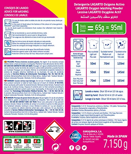 Lagarto actieve zuurstof, 110 wasbeurten, 7150 g - Image 3