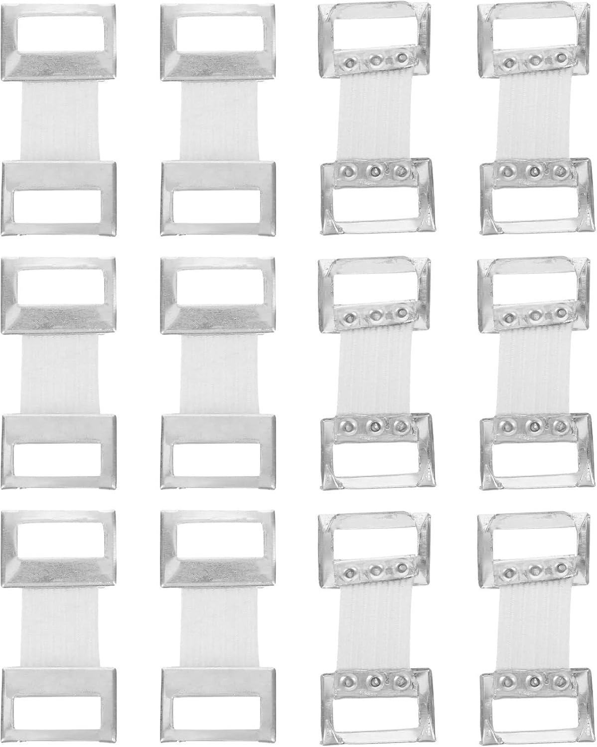 Bandage Clips 100Pcs Elastic Bandage Clips Aluminum Buckle Stretch Fastener Compression Wrap Clamps Accessories Hardware for Various Types Bandages