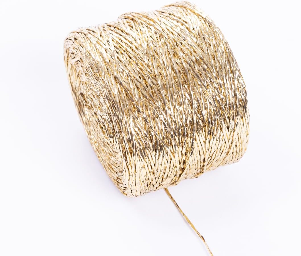 Bimotif Janjanlı altın ip, 1 mm 25 metre