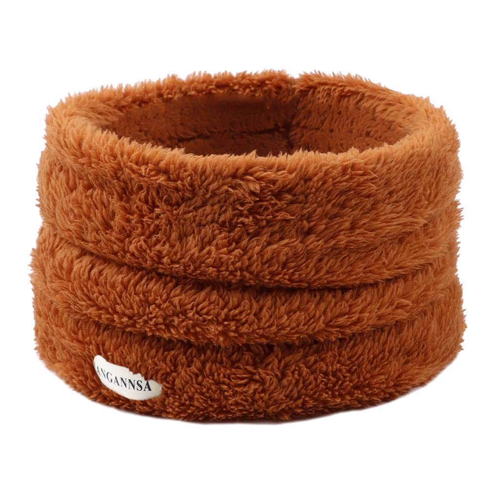 JANGANNSA Fleece Kids Scarf Warm Winter &amp; Autumn Neck Warmer for Boy &amp; Girl