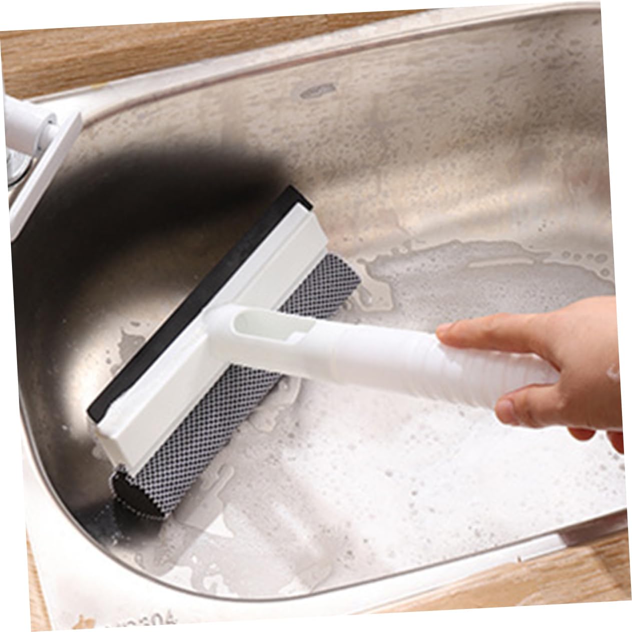 3 Piezas Limpiacristales Multifuncional con Spray de Agua para Ventanas y Espejos Herramienta de Limpieza de Vidrio para Baños y Cocinas