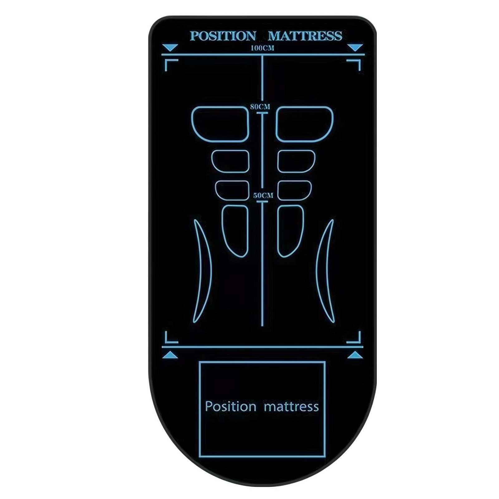 Generic Ab Roller Mat, 59"L x 23.6"W, Non-Slip, Thick, Sound Insulation, Knee Mat for Core Workout