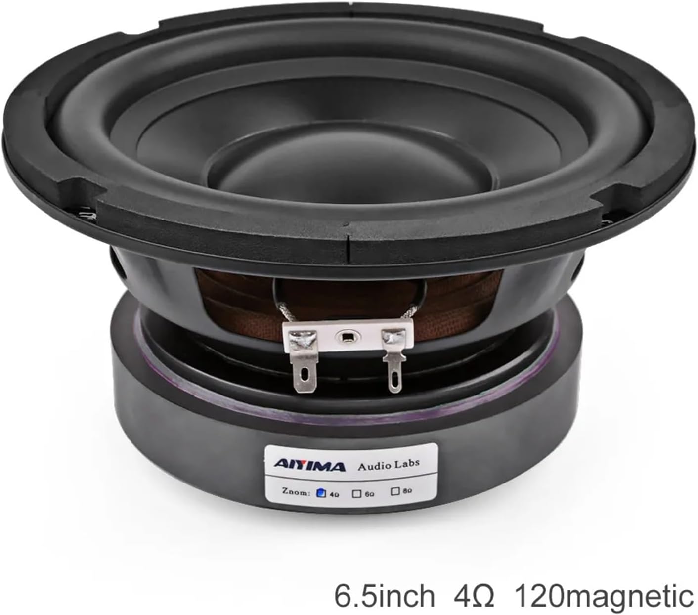 6.5 Inch Subwoofer Speakers for Home Theater, Car Audio, High Power, 4, 8 Ohm, 100W, HiFi Fever Woofer for Sound