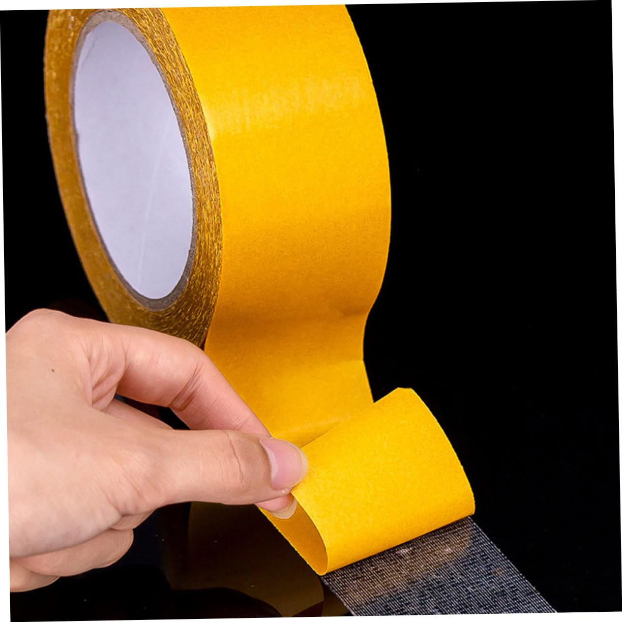 ULTECHNOVO 5rotoli Nastro Biadesivo Extra Forte e Resistente per Decorazioni e Fissaggi Facile da Rimuovere Senza Residui Adesivi