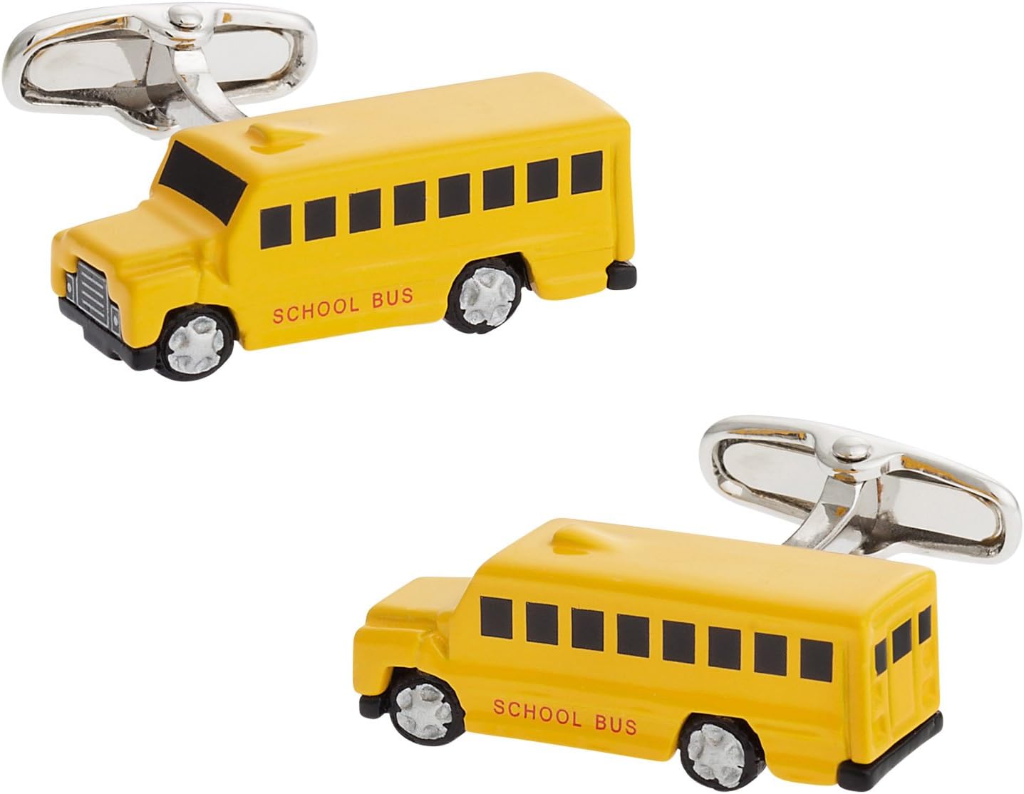Cuff-Daddy School Bus Driver Cufflinks with Presentation Box