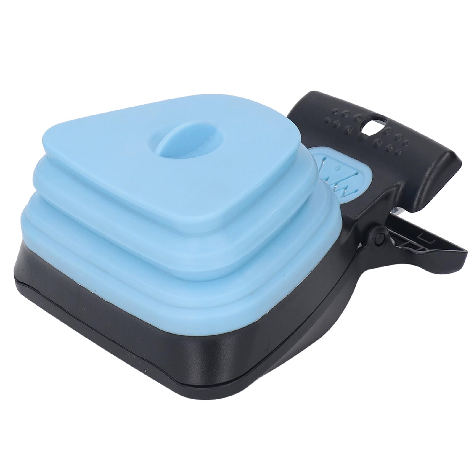Pelle à crottes de Chien portative, Pelle à crottes de Chiot Portable avec Sac à ordures, Salle de Stockage des déchets Extensible pour Chiens de Petite, Moyenne et Grande Taille, (Bleue)