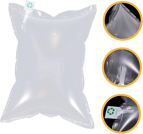 Miniatura 3 de Angoily 100 bolsas de burbujas de aire de plástico transparente cojines de aire bolsas de amortiguación sobres de burbujas para envío y embalaje 157