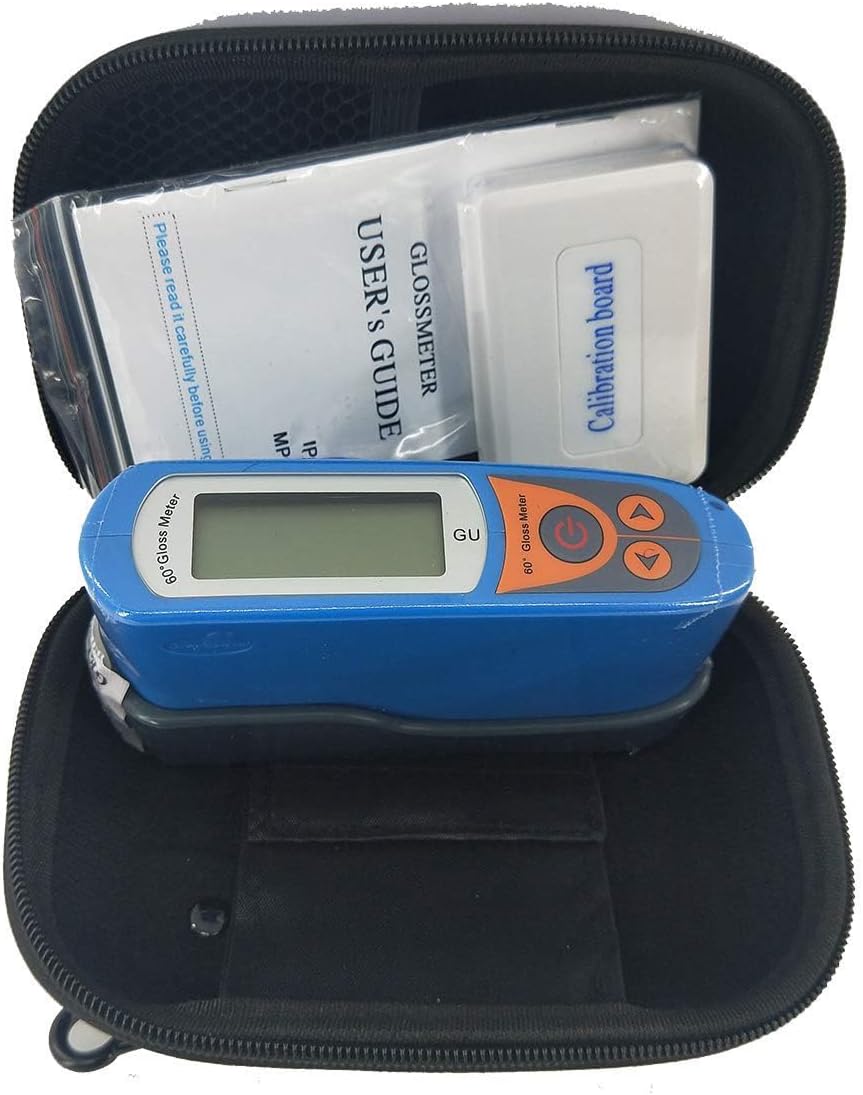 Gloss Meter Angle 60 Degree Glossmeter Testing Precision Non-metallic Material Surface Gloss Measurement with Measuring Range 0.0 to 199.5GU