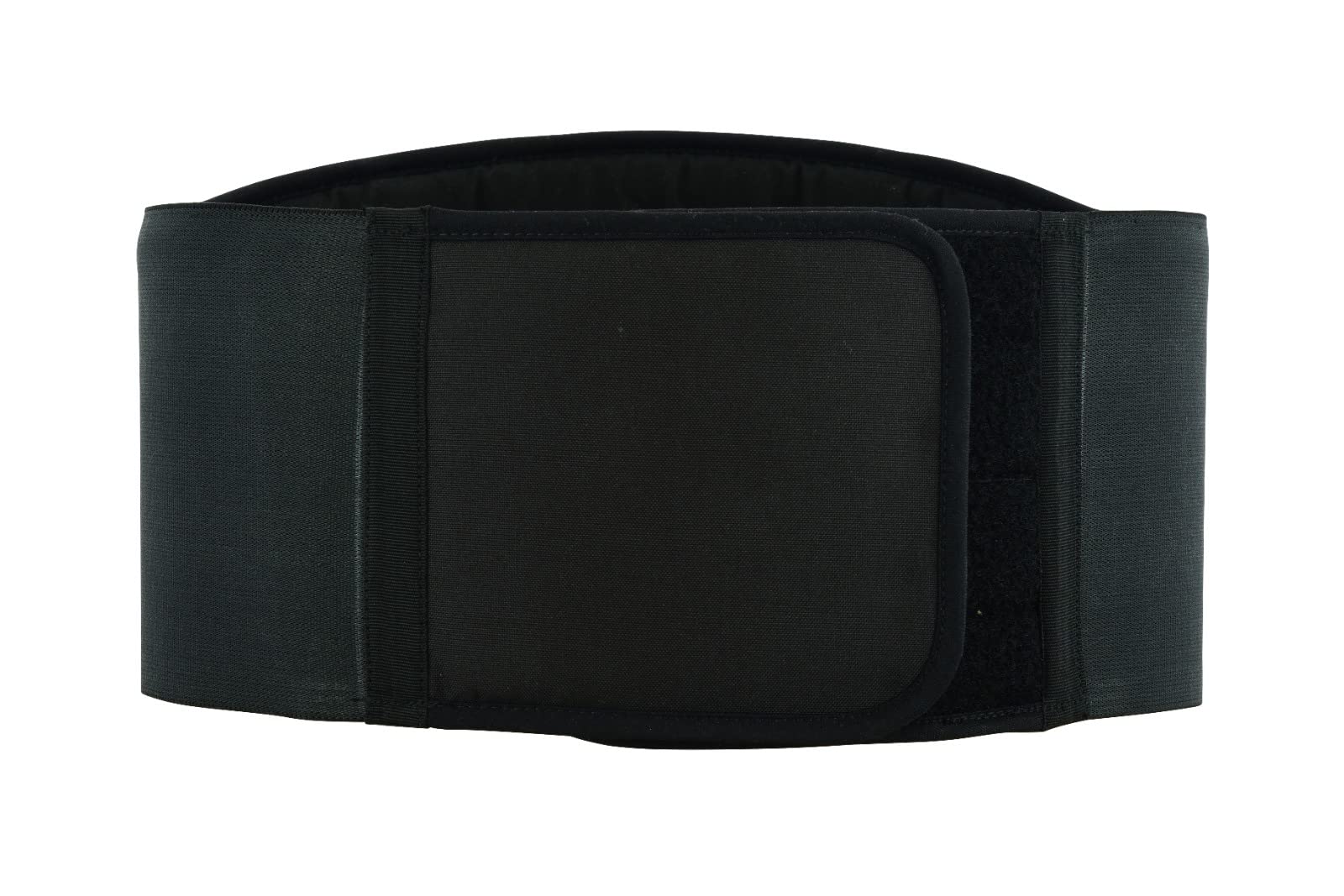 BLACKWILD Ceinture lombaire de moto | Ceinture lombaire pour homme et femme | Chauffe-reins, soutien lombaire, stabilisation efficace, gris noir