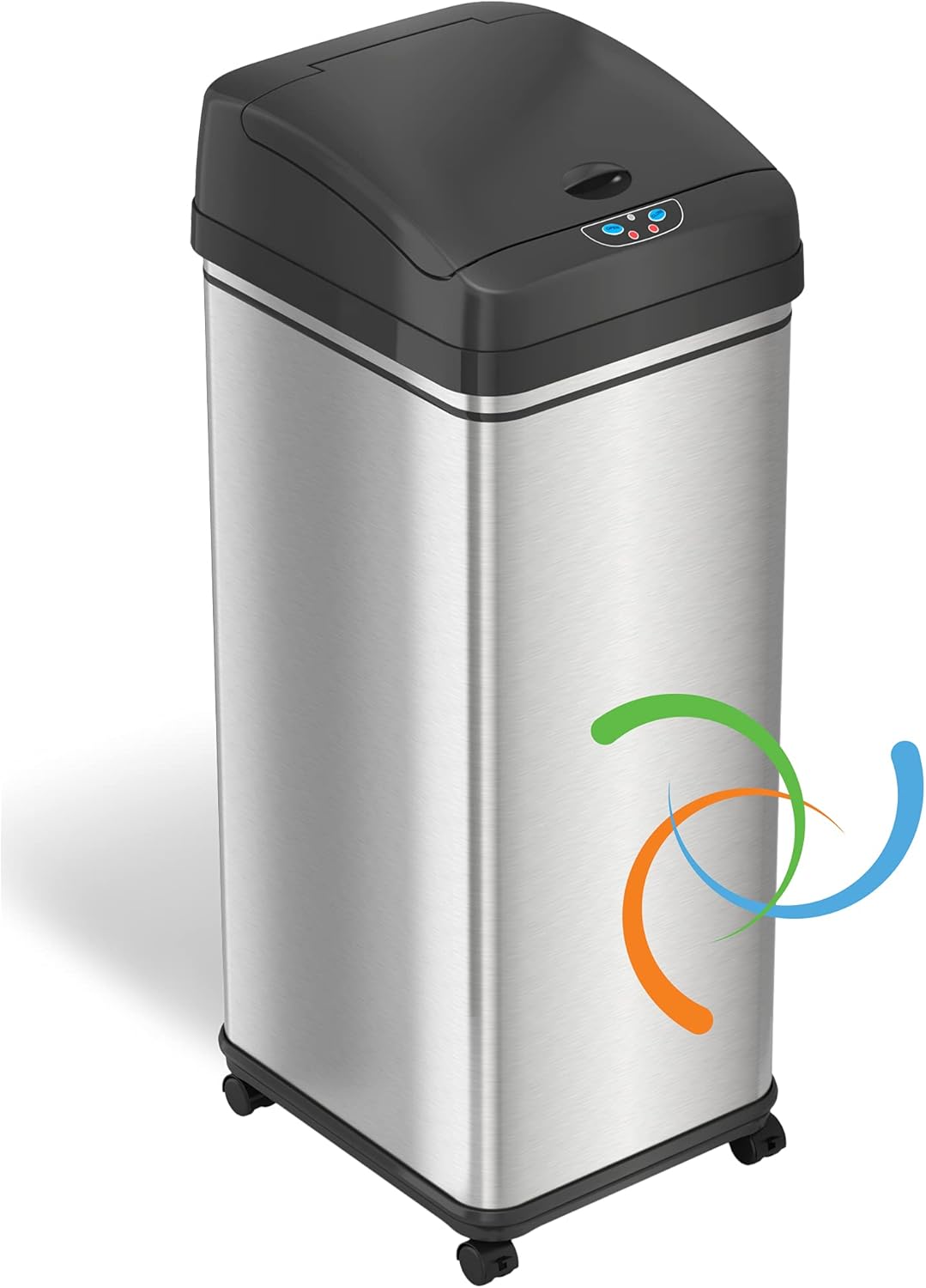 iTouchless Touchless Glide 13 Gallon PetProof Trash Can