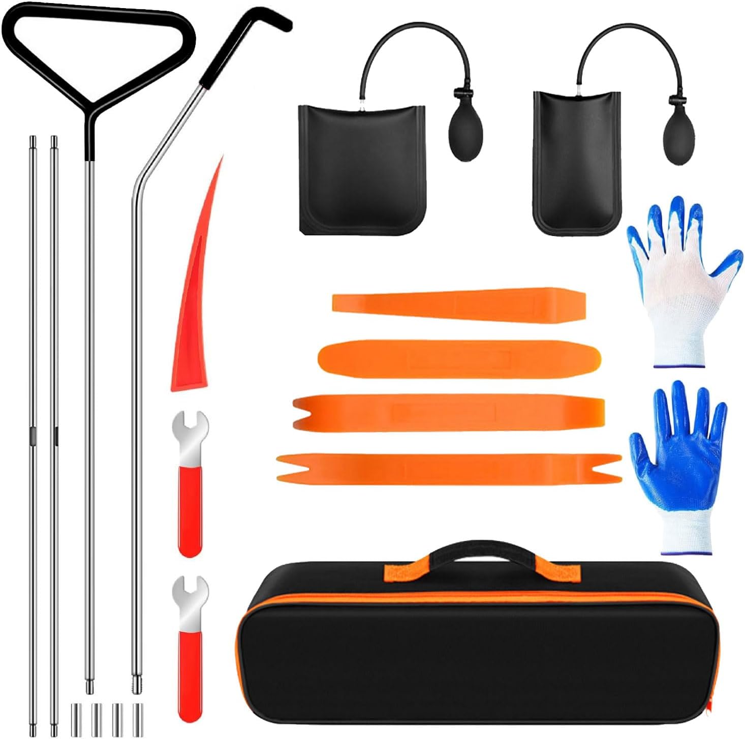 27 Car Tool Set, Stainless Steel Automotive Repair Kit for Routine Vehicle Maintenance Tools Sets