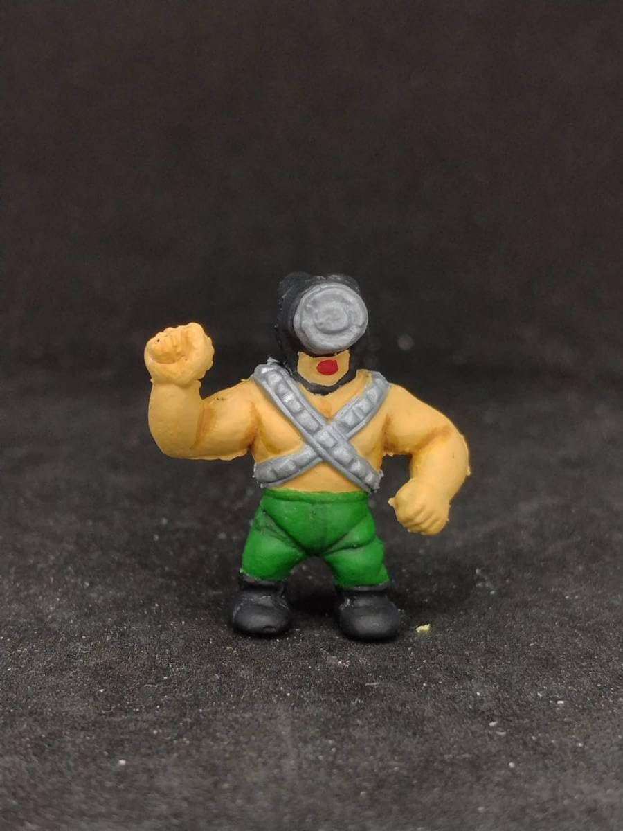 レイ　キンケシ　リペイント品 Amazon.co.jp: ハンマーヘッド 2 リペイント キン肉マン キン消し