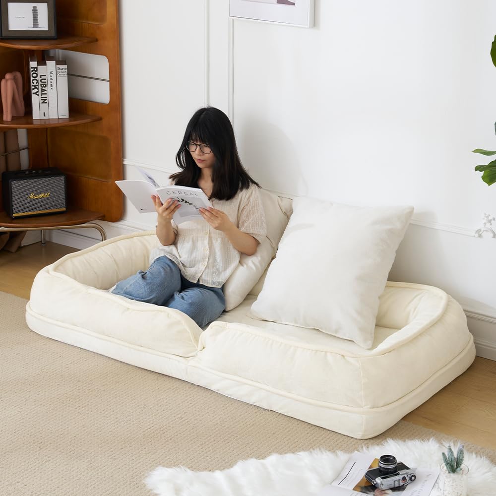 Amazon｜オーエスジェイ(OSJ) ソファーベッド ソファー ローソファー