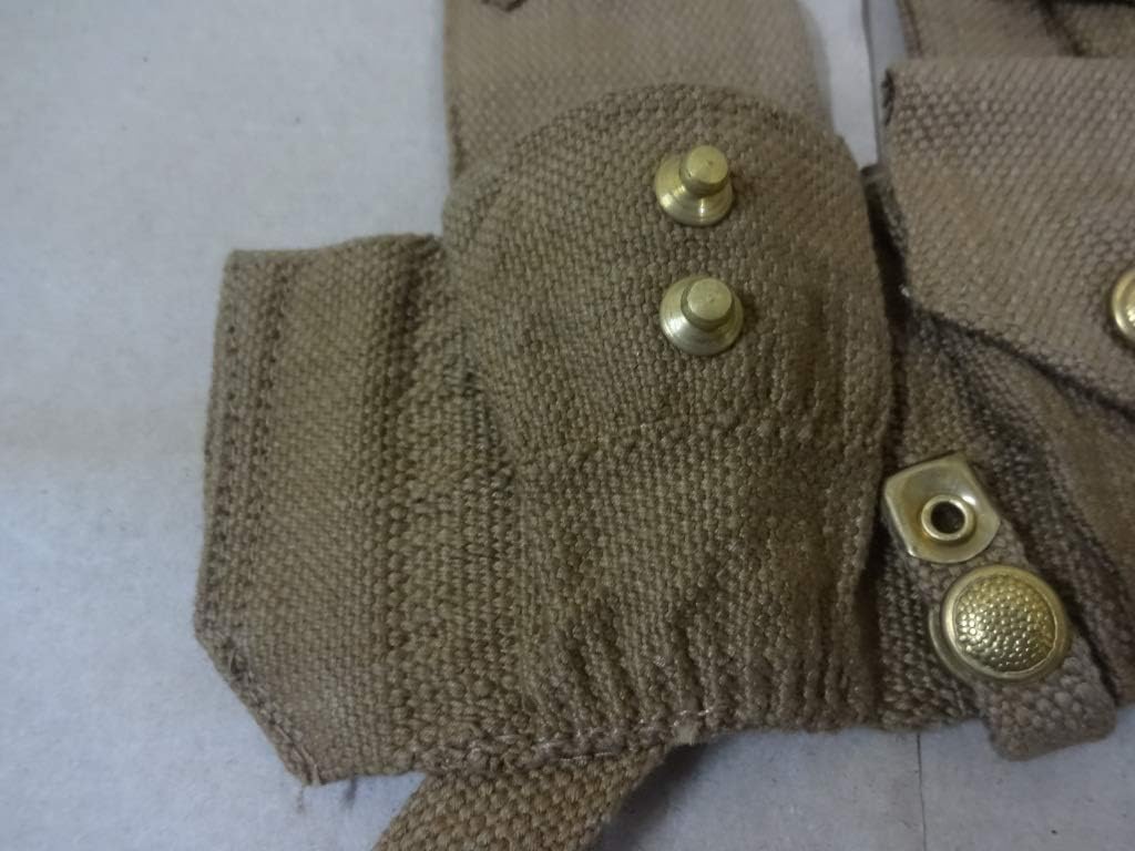 WWI P08 Ammo Pouch Set / 1908 1st Pattern Ammo Pouches - Reproduction (Pair)