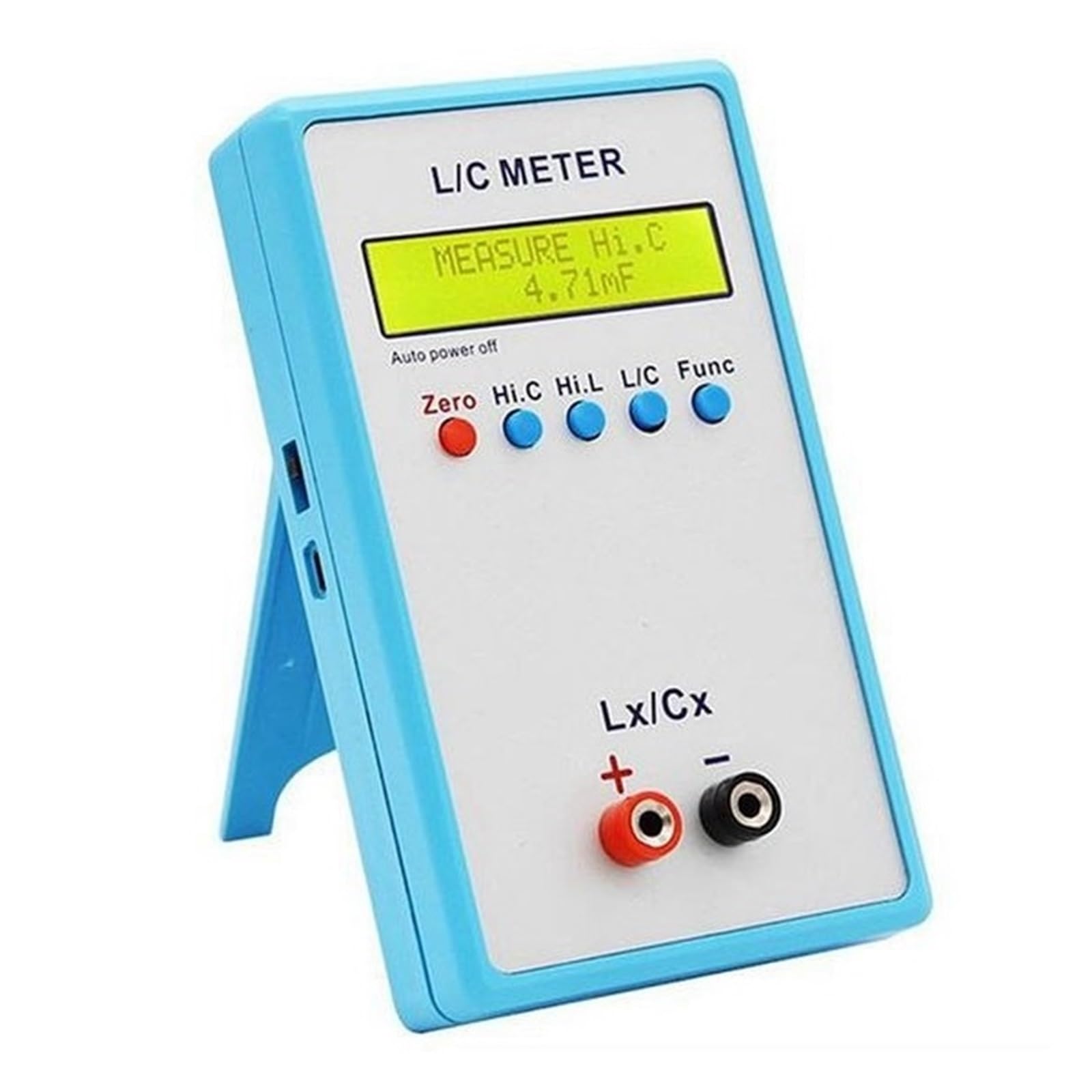 LC200A Cewka Indukcyjna Pojemność Kondensator L/C Multimetr Tester Pojemność Cyfrowy Miernik LCR