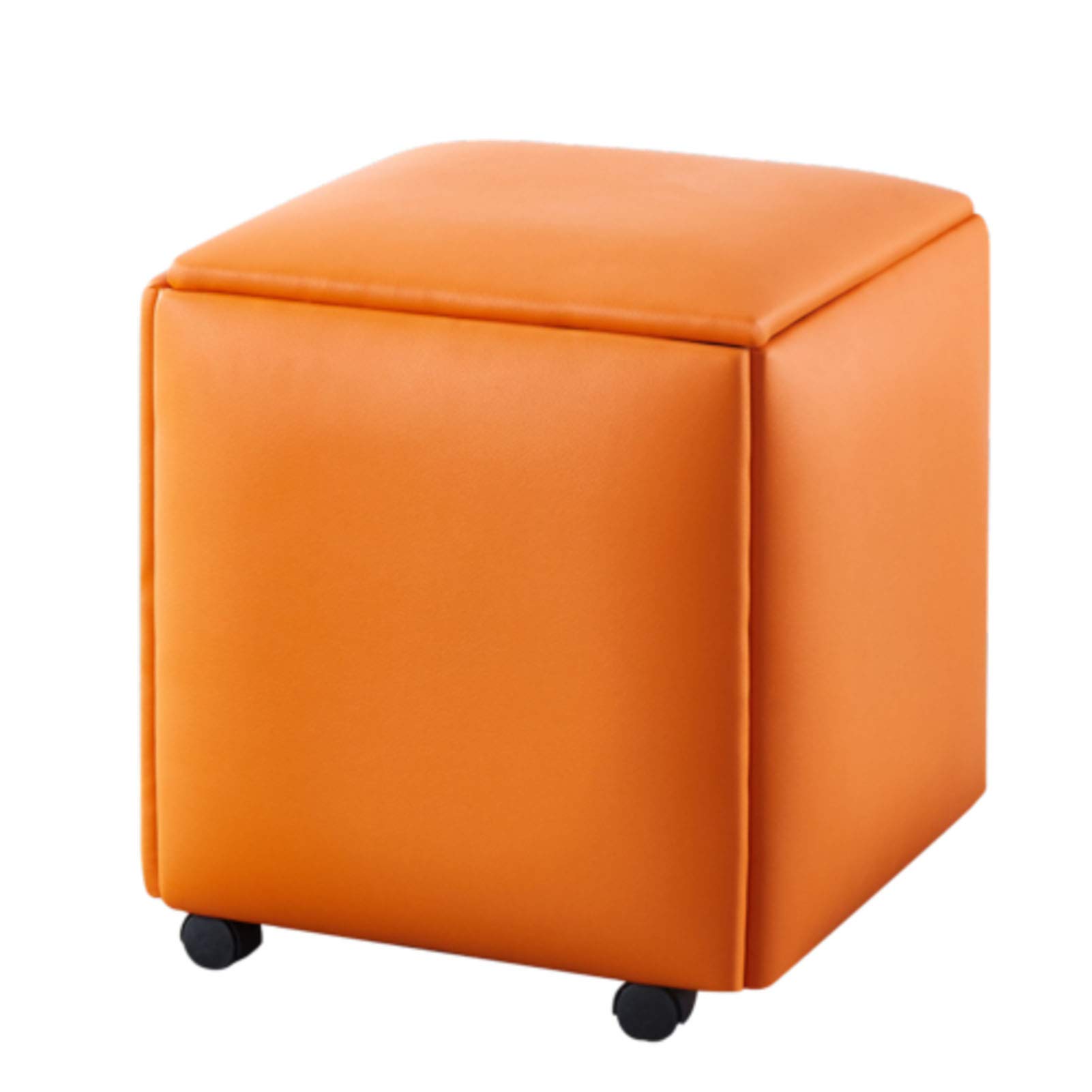 Pouf de rangement moderne à forte capacité de charge pour salon
